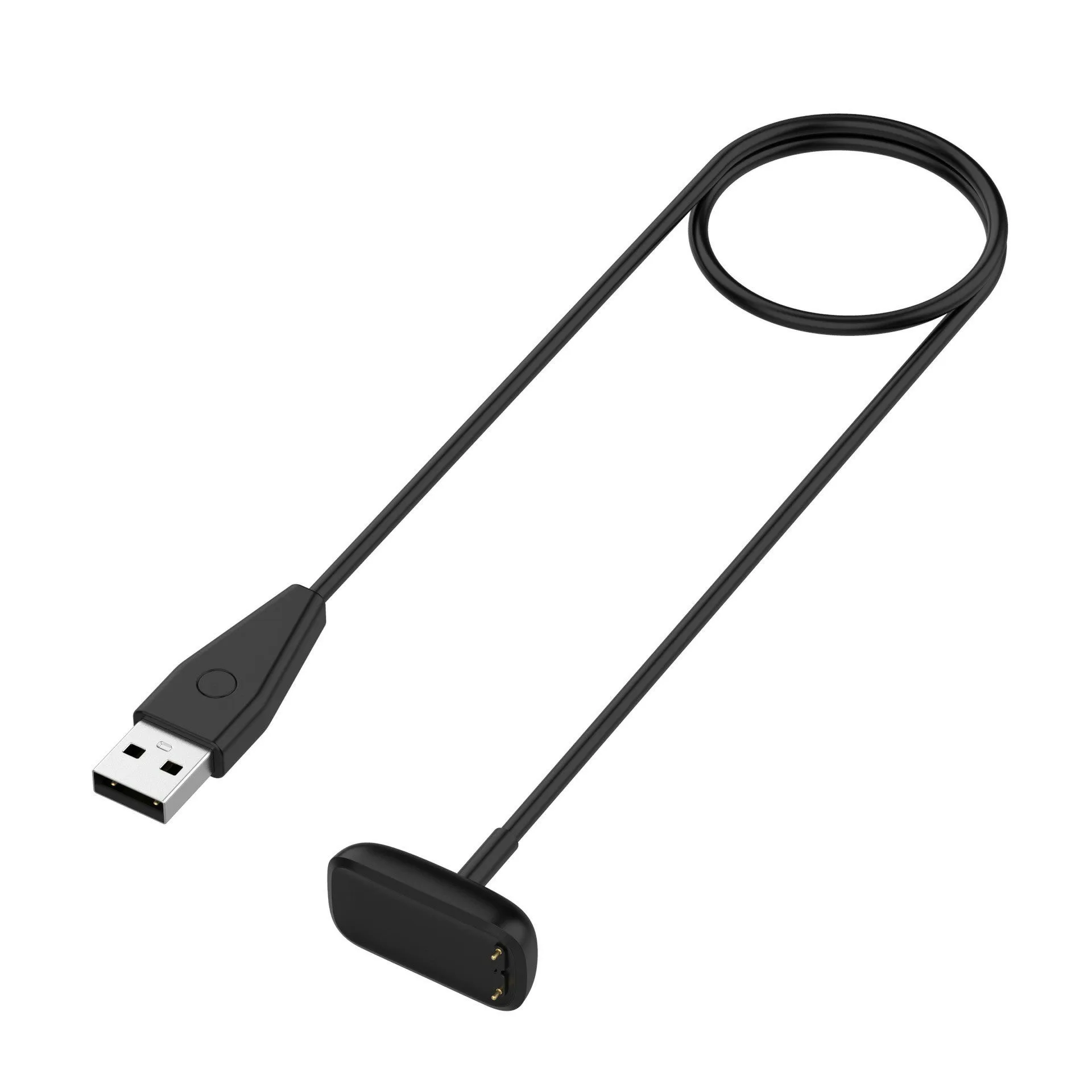 0.5m USB Magnetic Charger Base Cable Adapter with Reset Button for Fitbit Charge 5/Luxe Smart Wristband