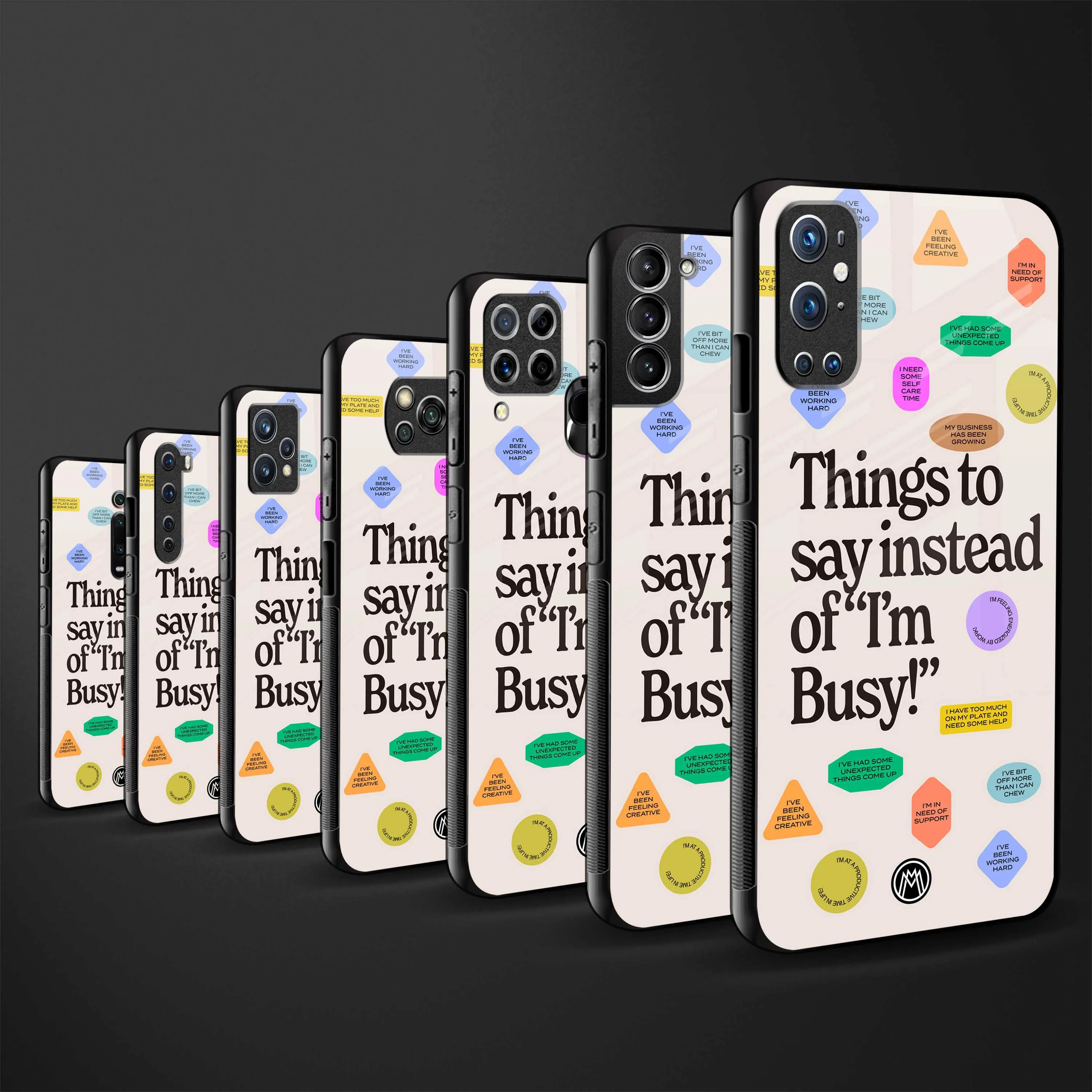 10 Things To Say Phone Case for Samsung Galaxy S20 | Glass Case