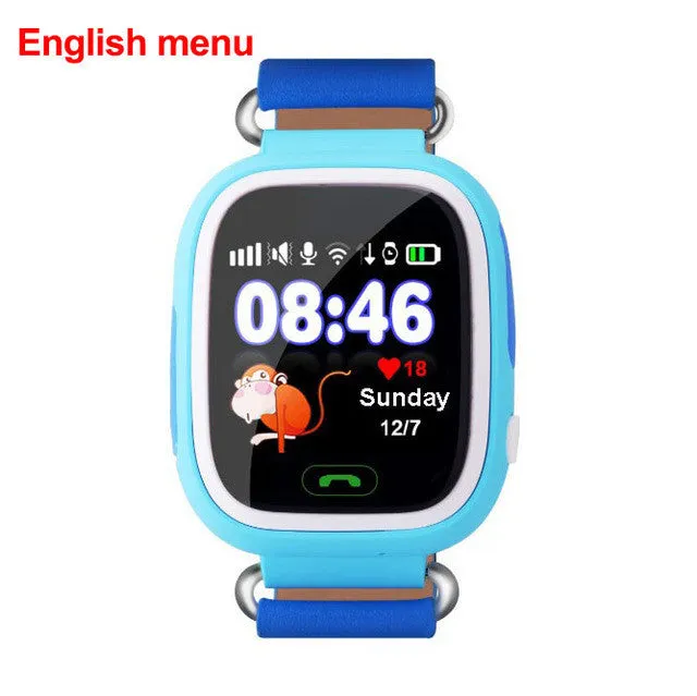 100% Original Q90 GPS Tracker Watch Touch Screen WIFI Positioning Baby Smart watches SOS Call Location Finder Device Anti Lost