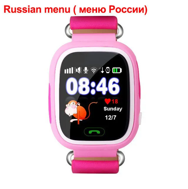 100% Original Q90 GPS Tracker Watch Touch Screen WIFI Positioning Baby Smart watches SOS Call Location Finder Device Anti Lost