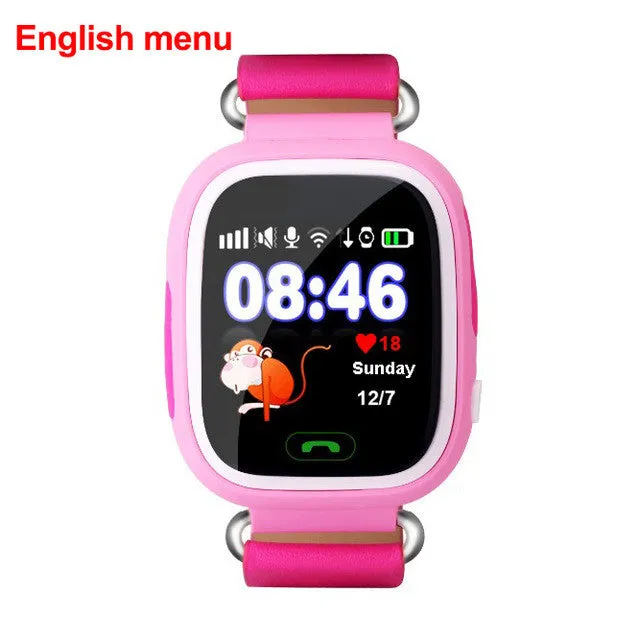 100% Original Q90 GPS Tracker Watch Touch Screen WIFI Positioning Baby Smart watches SOS Call Location Finder Device Anti Lost