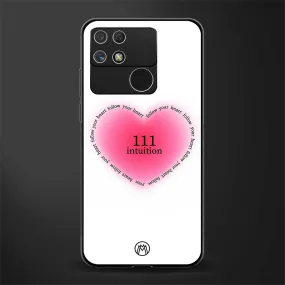 111 Intuition Phone Case for Realme Narzo 50A | Glass Case