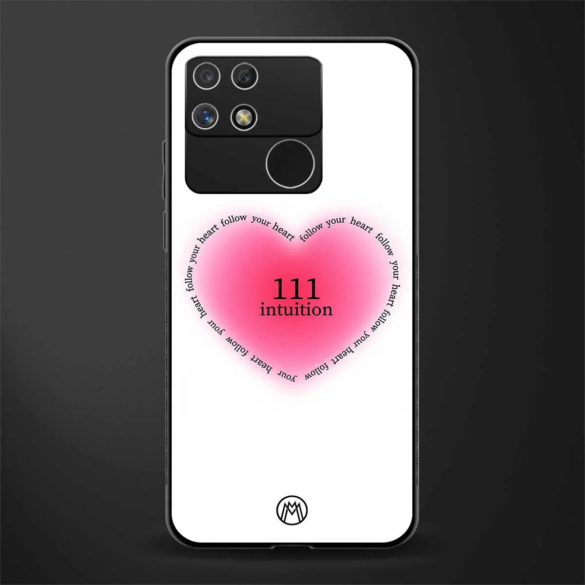 111 Intuition Phone Case for Realme Narzo 50A | Glass Case