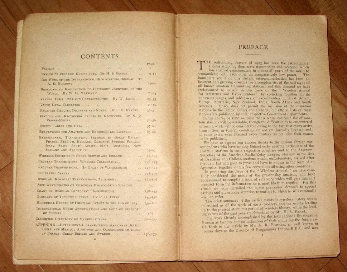 1926 The Wireless Annual For Amateur Experimenters By The Wireless World