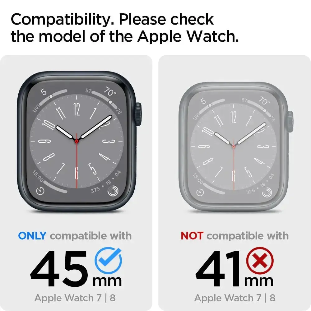 [2 Pack] Apple Watch Screen Protector Series (45mm) ProFlex EZ Fit