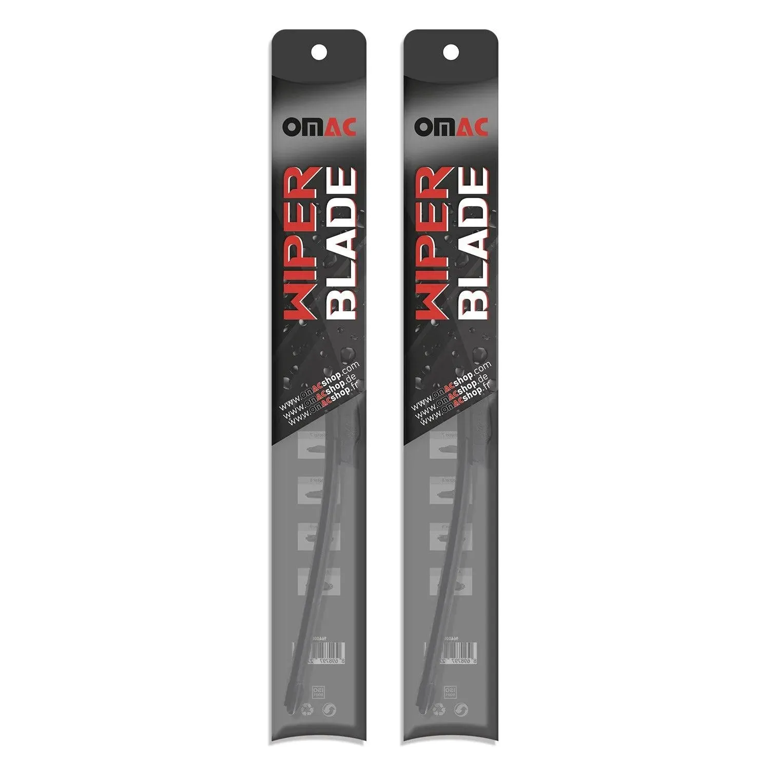 20" & 20" Front Windshield Wiper Blades Set