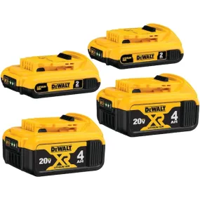 20V MAX Lithium Ion Battery - 4 PACK