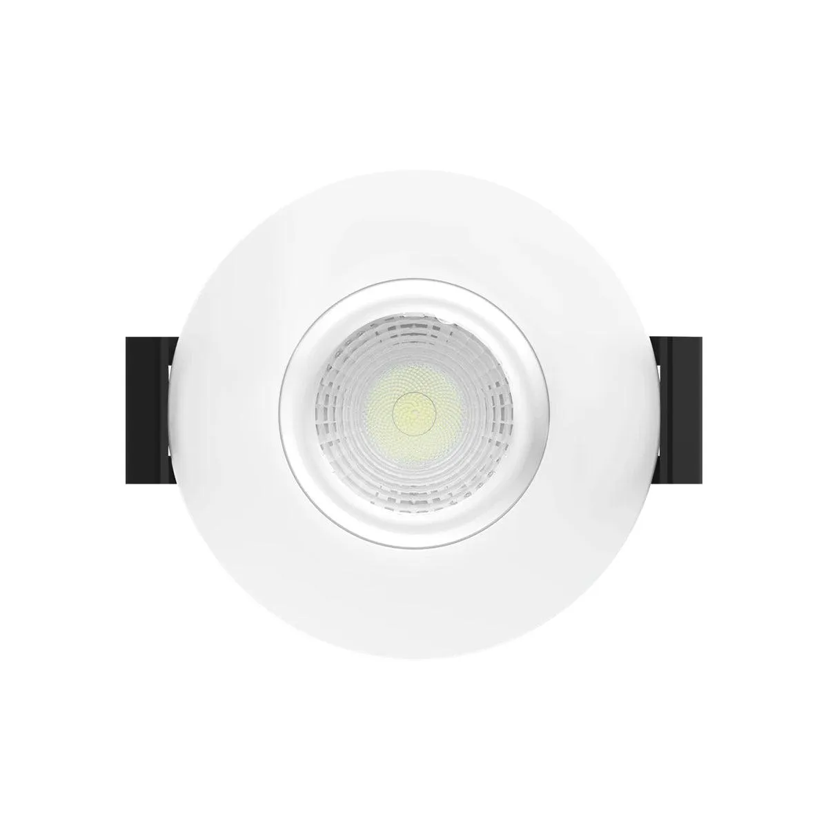 2" Gimbal Canless LED Downlight, 400lm, Selectable 2700K to 5000K, 20° Spot, Smooth Trim