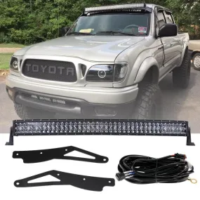 42 Inch 5D Series Curved LED Light Bar   42" Curved LED Light Bar Windshield Mount Brackets