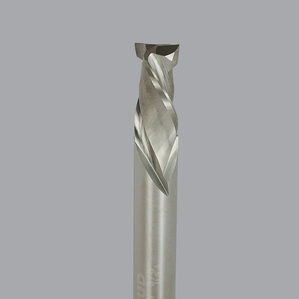 60-155MW, 10mm Dia, 22mm LOC, 10mm Shank Dia, 76mm OAL, 2 Flute Max Wear Compression Router Bit