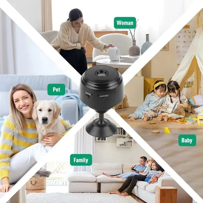 A9 WiFi Mini Camera Recorder Security Monitoring Wireless Video Mini Camera Recorder Voice Camera