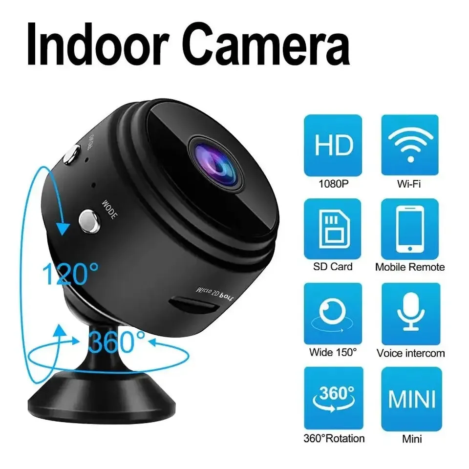 A9 WiFi Mini Camera Recorder Security Monitoring Wireless Video Mini Camera Recorder Voice Camera