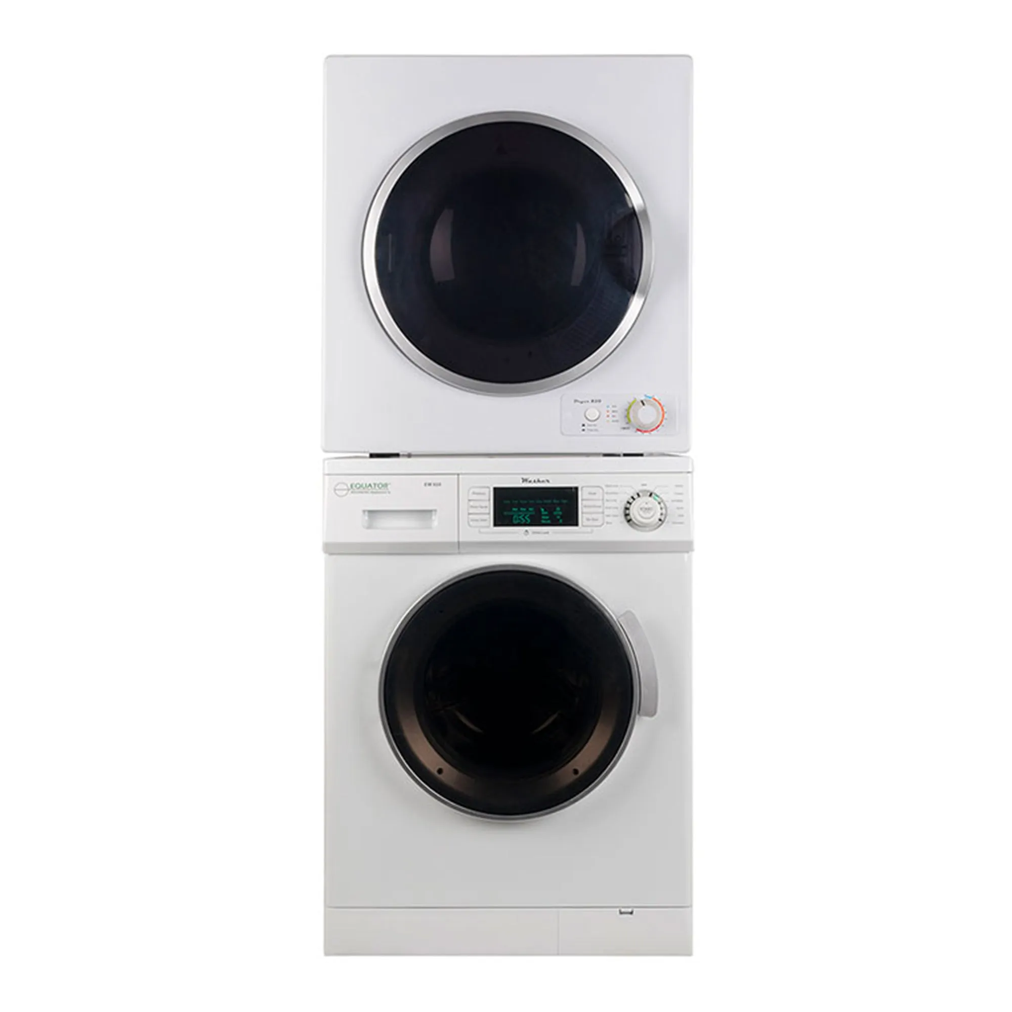 Advanced Supplies 110V Compact Front Load Laundry Auto Dryer, White (For Parts)