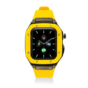 AG Trainer: Yellow Apple Watch Case & Band 44mm