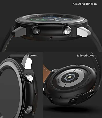 Air Sports Case Designed for Galaxy Watch 3 45mm  -  Black