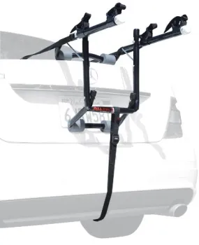 Allen Sports Deluxe 2-Bike Trunk Mount Rack, Model 102DB, Black/ Silver