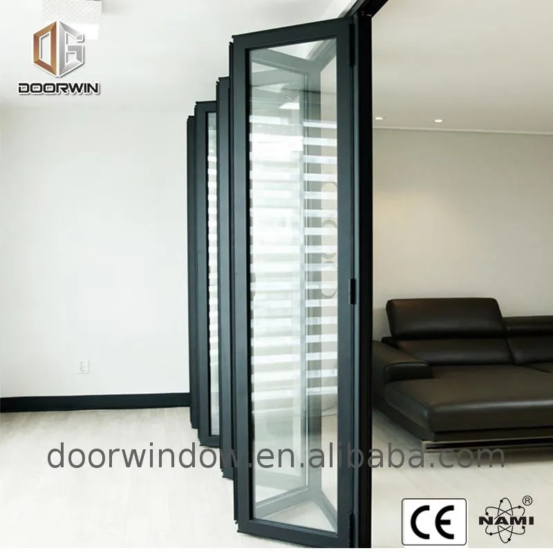 Aluminum door parts and glass handles alloy louvre doors