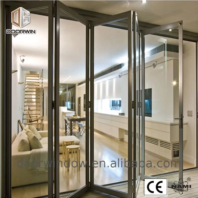 Aluminum door parts and glass handles alloy louvre doors