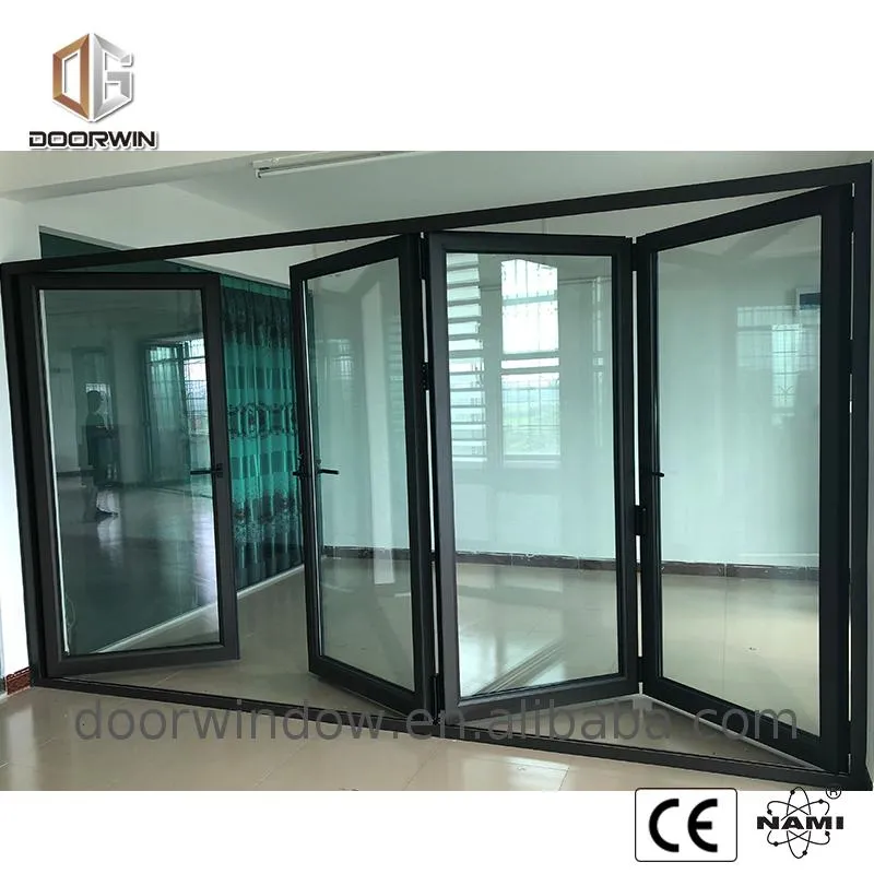 Aluminum door parts and glass handles alloy louvre doors