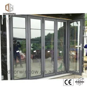 Aluminum door parts and glass handles alloy louvre doors