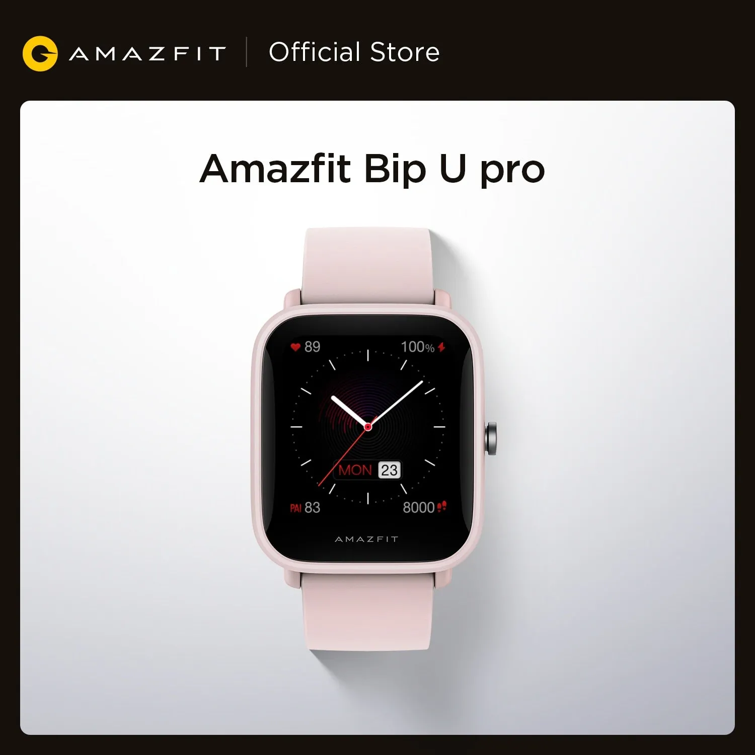 Amazfit Bip U Pro GPS Smartwatch Color Screen 31g 5 ATM Water-resistance 60  Sports Mode Smart Watch for Android