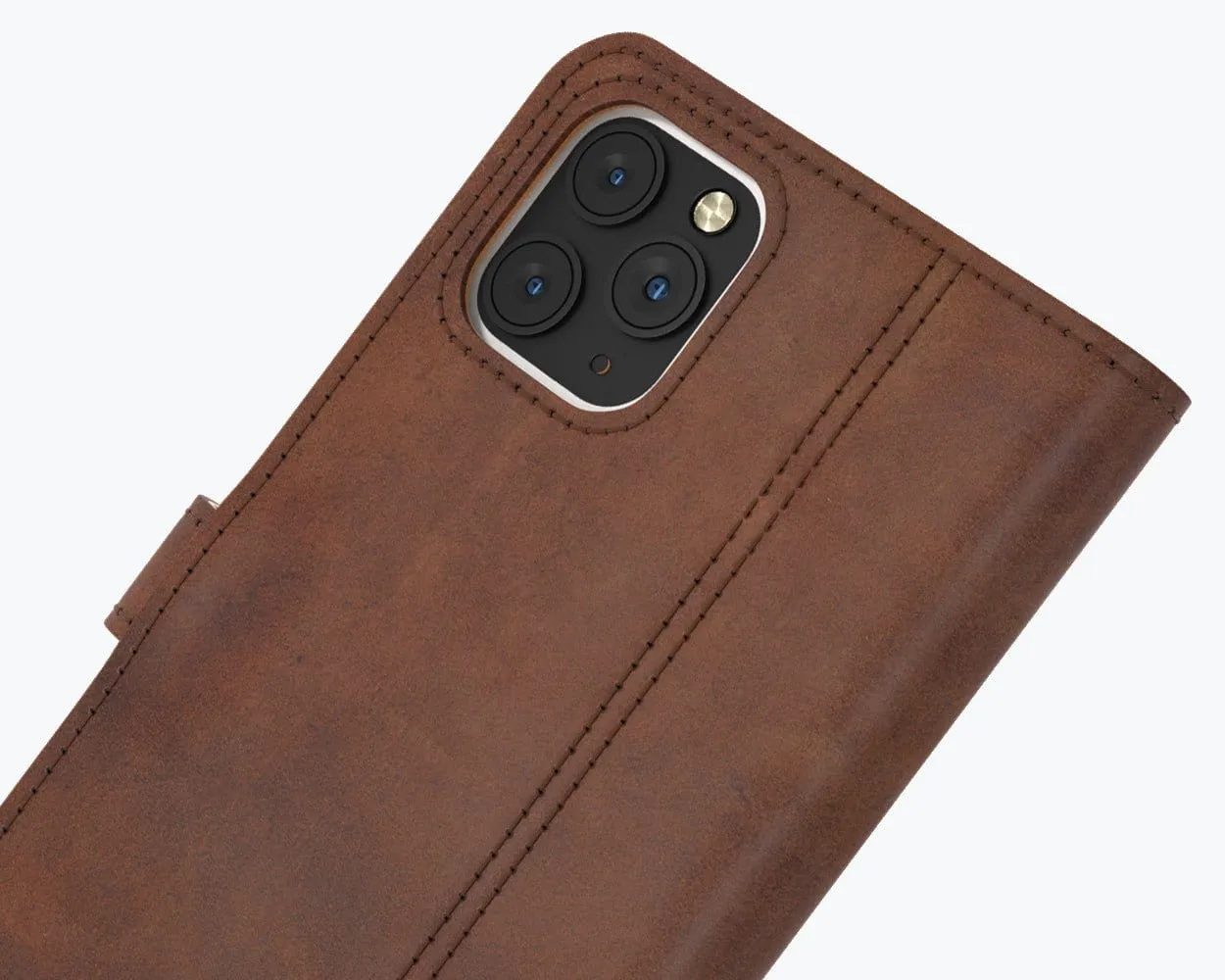 Apple iPhone 12 Pro Max - Vintage Leather Wallet (Almost Perfect)