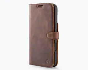 Apple iPhone 16 Pro Max - Vintage Leather Wallet