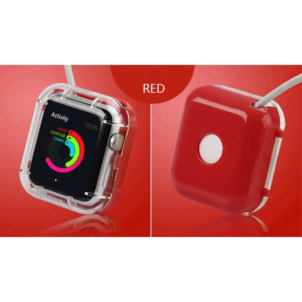 Apple Watch (38mm) / (42mm) Opladnings Cover Case Rød