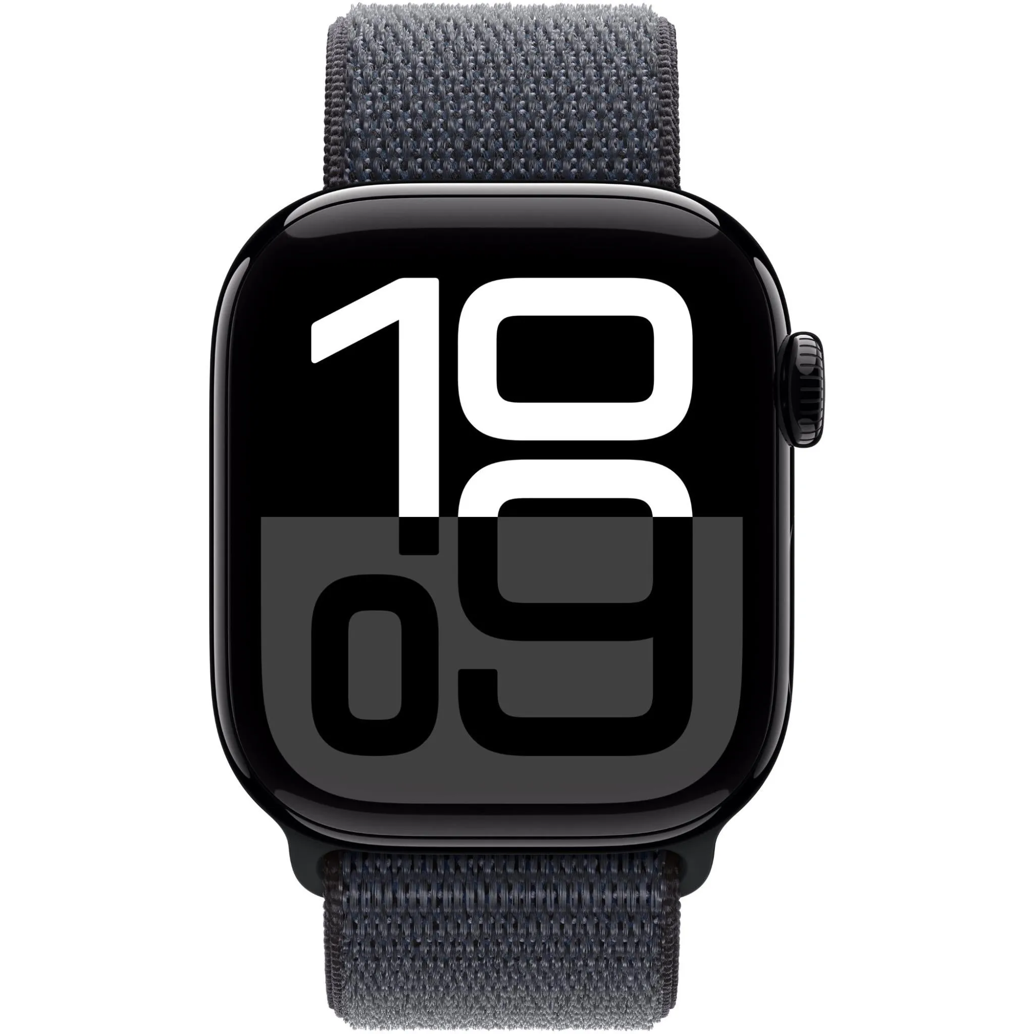 Apple Watch Series 10 42mm Jet Black Aluminium Case GPS Sport Loop [Ink]