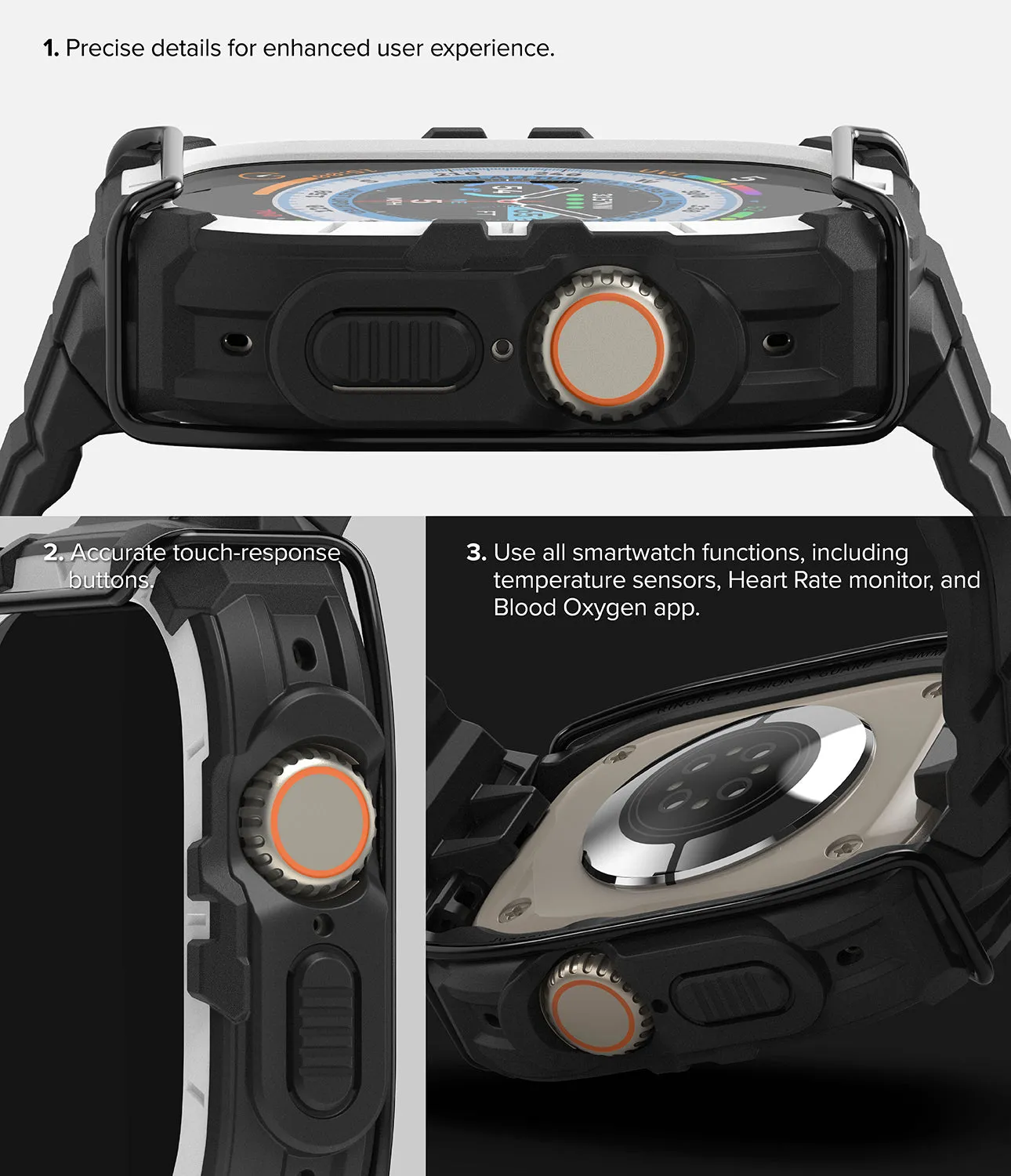 Apple Watch Ultra 2 / 1 Case   Band | Fusion-X Guard