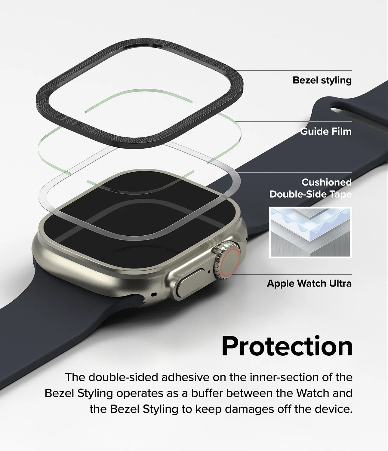 Apple Watch Ultra 2 / 1 | Glass   Bezel Styling Combo