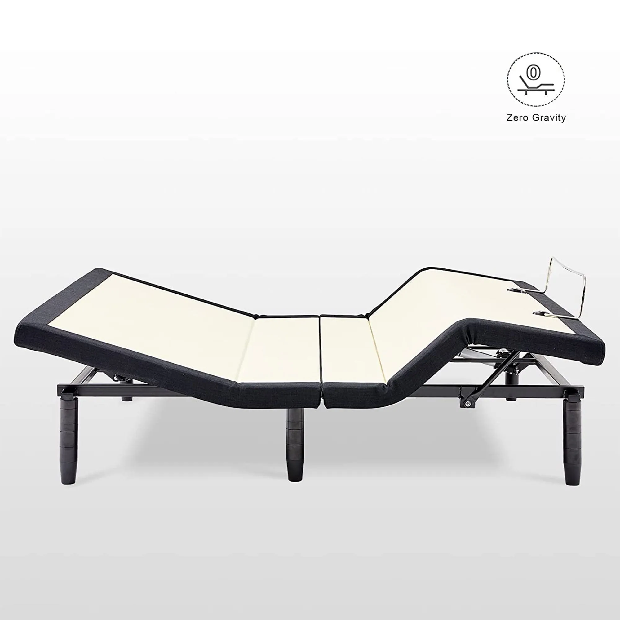 Applied Adjustable Bed with Massage Zones & Bluetooth Control, Queen (For Parts)