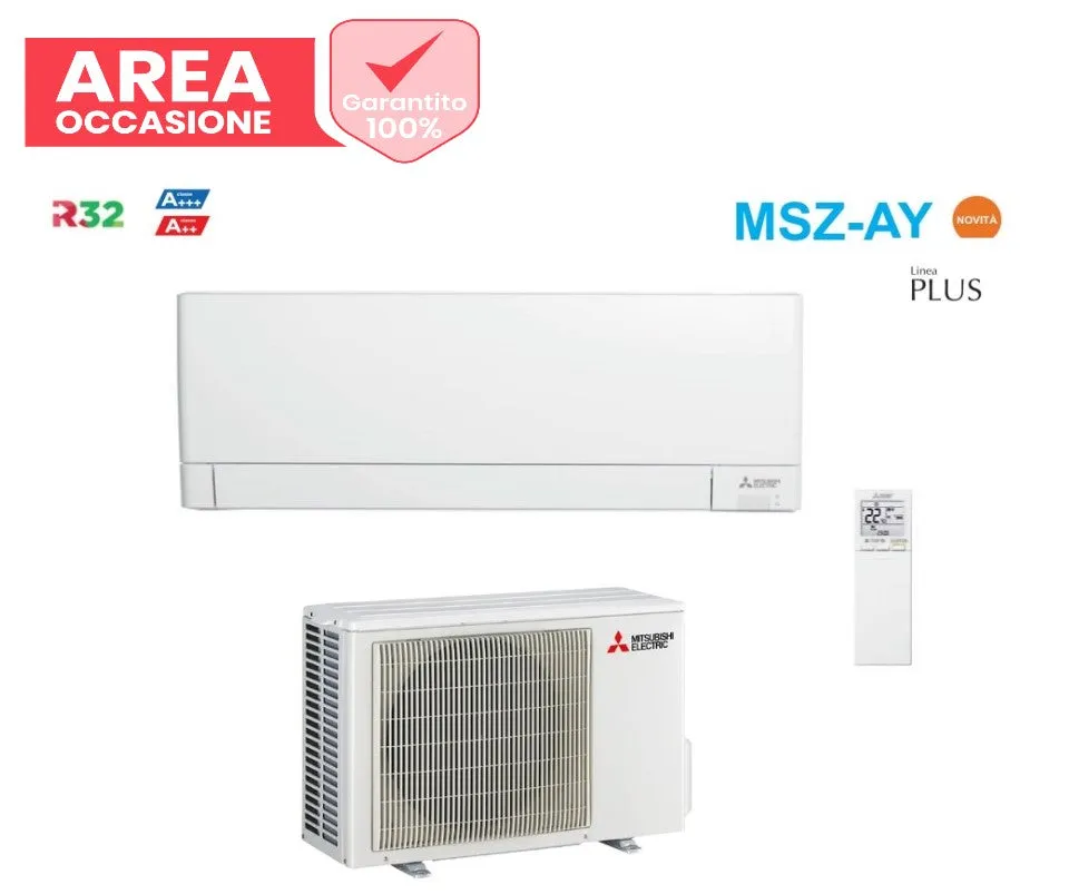 AREA OCCASIONI Climatizzatore Condizionatore Mitsubishi Electric Inverter Linea Plus serie MSZ-AY 9000 Btu MSZ-AY25VGKP R-32 Wi-Fi Integrato A   /A  