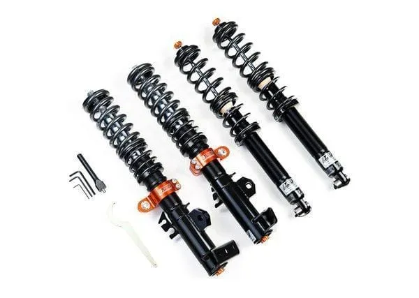 AST Suspension 5100 Series 1-Way Coilovers (True Rear - Front and Rear Top Mounts Not Included) ACU-B1106S - 1998-2000 BMW 320i Sedan-Touring-Coupe-Convertible (E46)