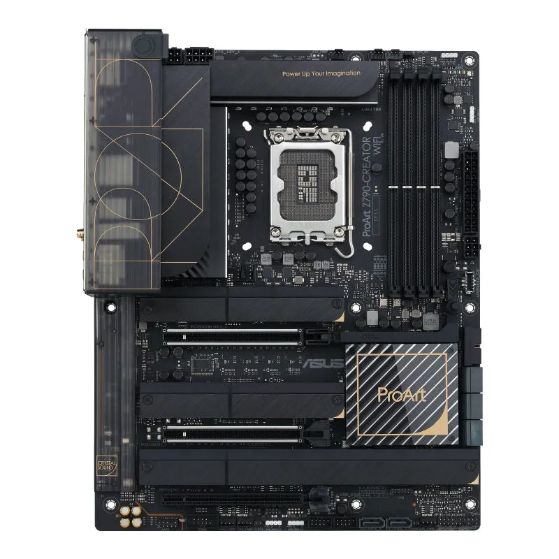 Asus Proart Z790-Creator Wifi - Motherboard - Atx - Lga1700 Socket - Z790 Chipset - Usb 3.2 Gen 1, Usb 3.2 Gen 2, Usb4,