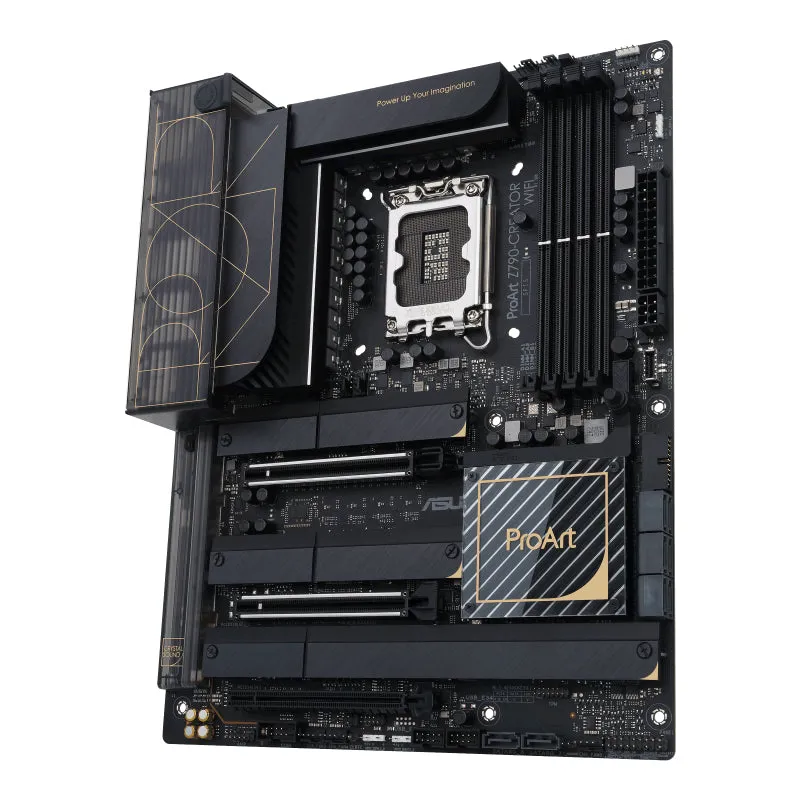 Asus Proart Z790-Creator Wifi - Motherboard - Atx - Lga1700 Socket - Z790 Chipset - Usb 3.2 Gen 1, Usb 3.2 Gen 2, Usb4,