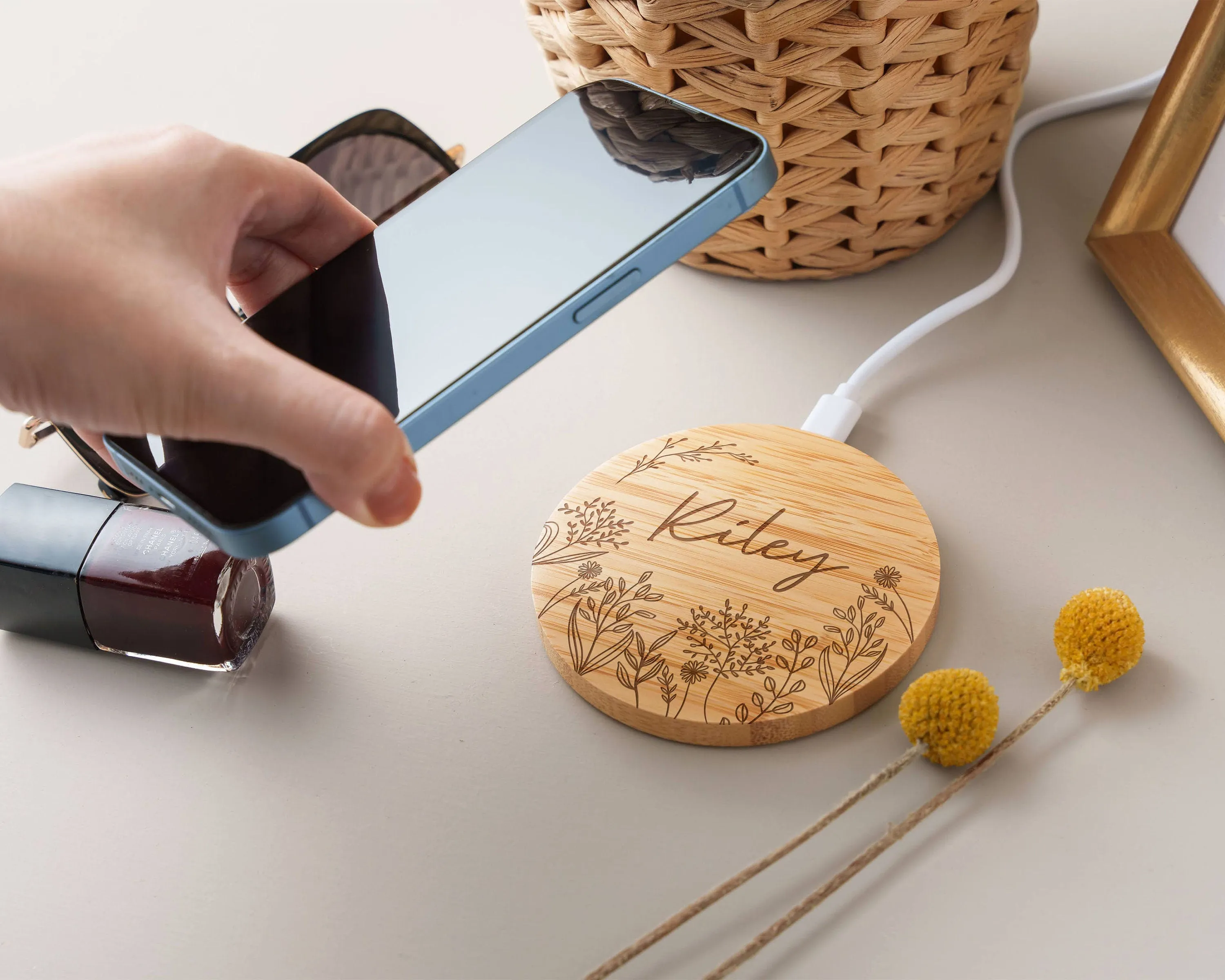 Bamboo Wireless Charger