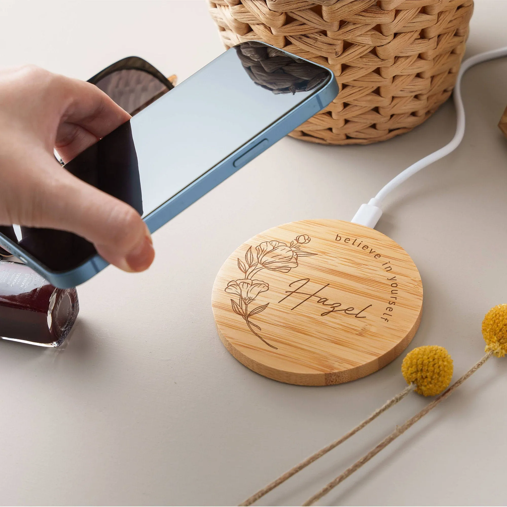 Bamboo Wireless Charger