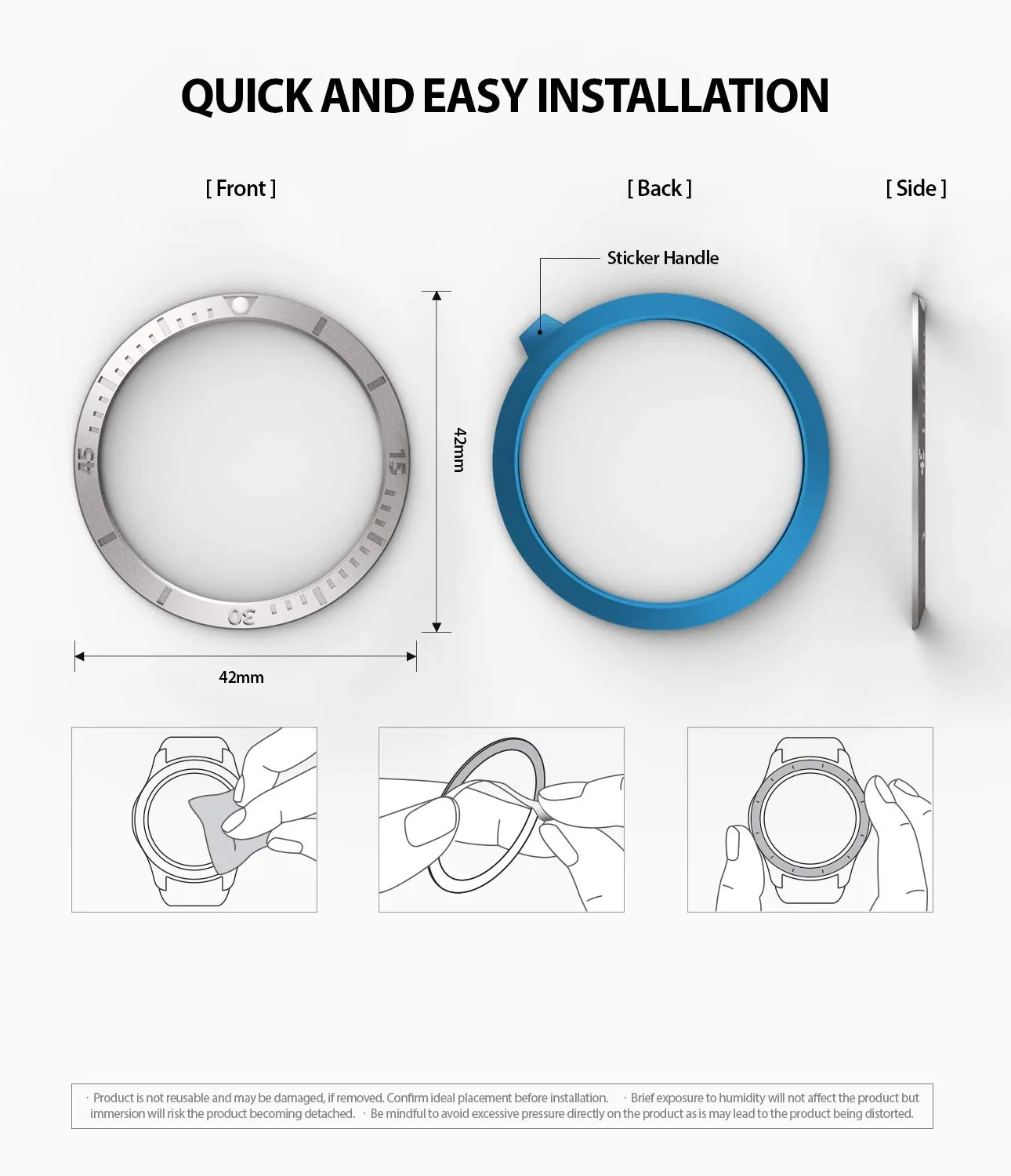 Bezel Styling for Galaxy Watch [42mm] - GW-42-02