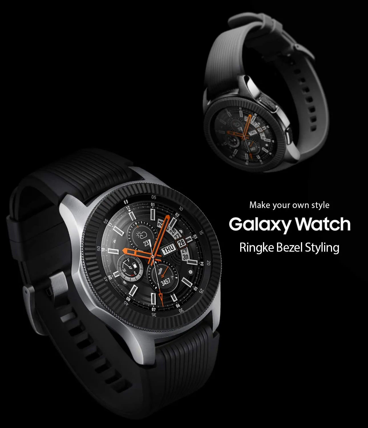 Bezel Styling for Galaxy Watch 46mm / Galaxy Gear S3 Frontier -  GW-46-05