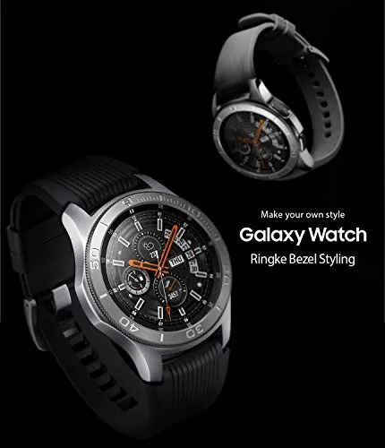 Bezel Styling for Galaxy Watch 46mm / Galaxy Gear S3 Frontier - [Stainless Steel]