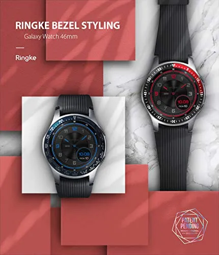 Bezel Styling for Galaxy Watch 46mm / Galaxy Gear S3 Frontier - [Stainless Steel]