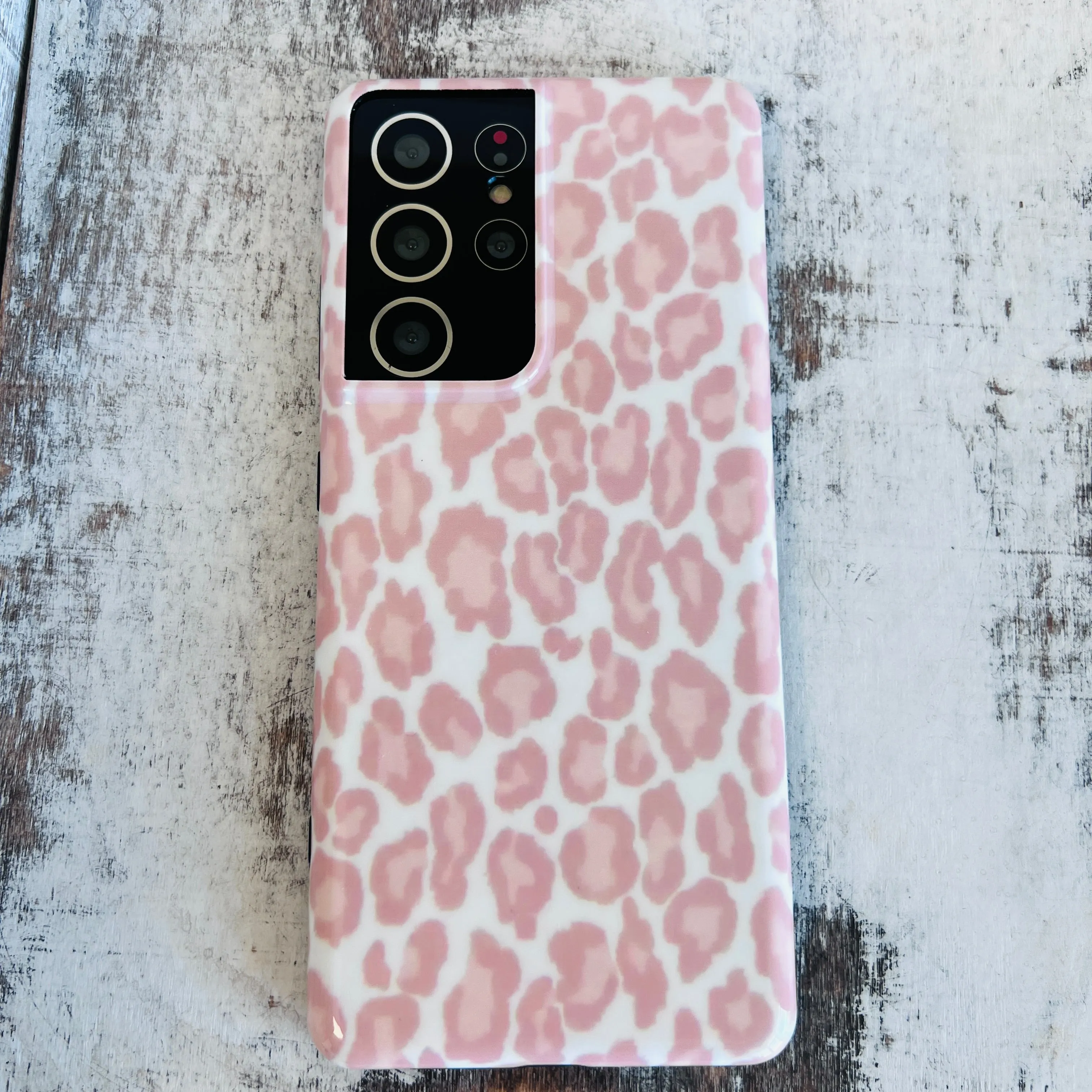 Blush Leopard Cell Phone Case For Samsung Galaxy