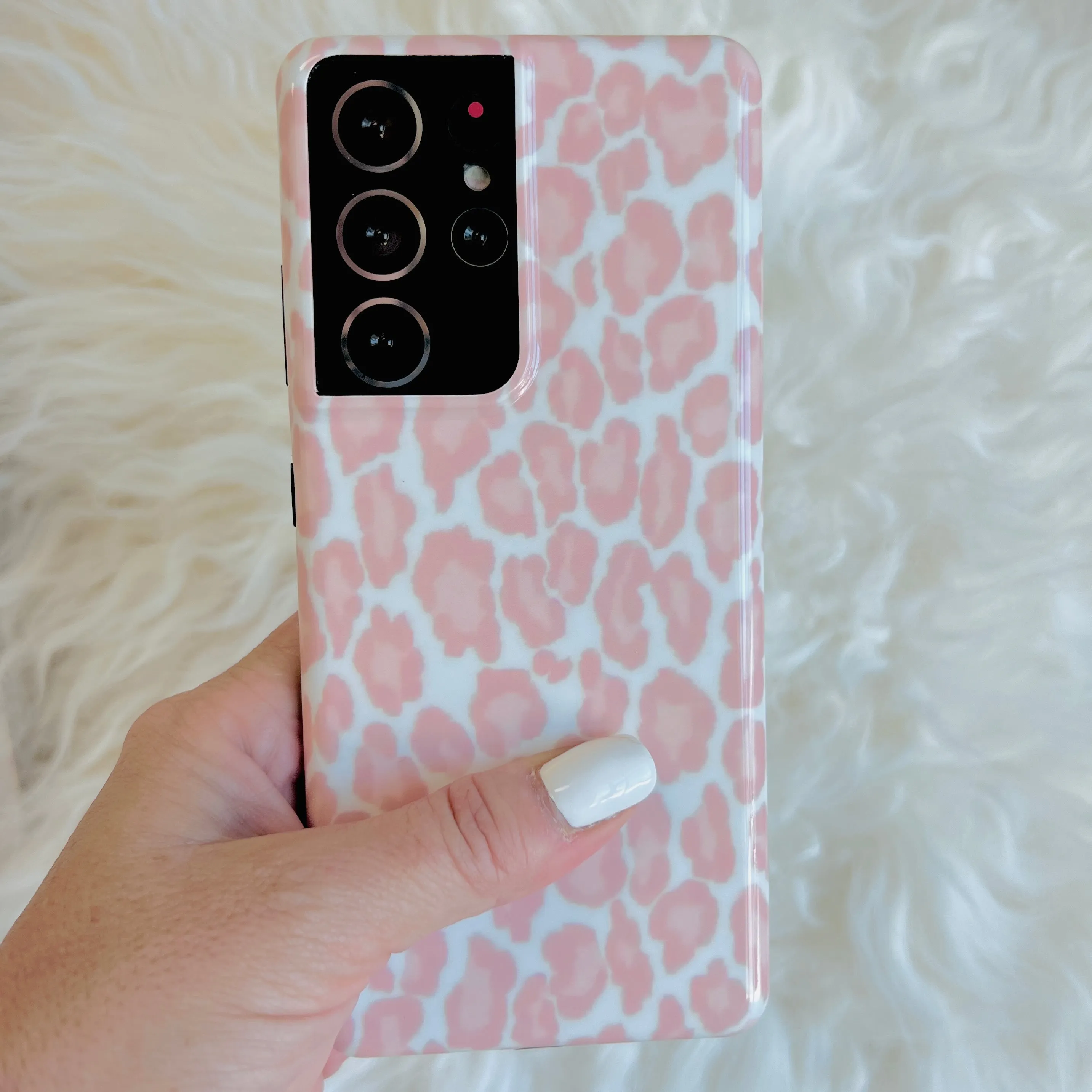 Blush Leopard Cell Phone Case For Samsung Galaxy