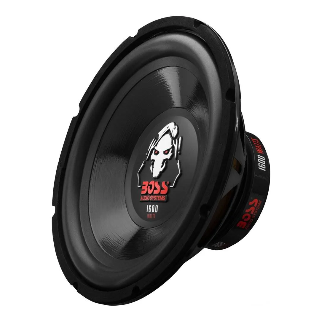 Boss Audio P12SVC Phantom 12" 1600W 4 Ohm SVC Car Audio Power Stereo Subwoofer