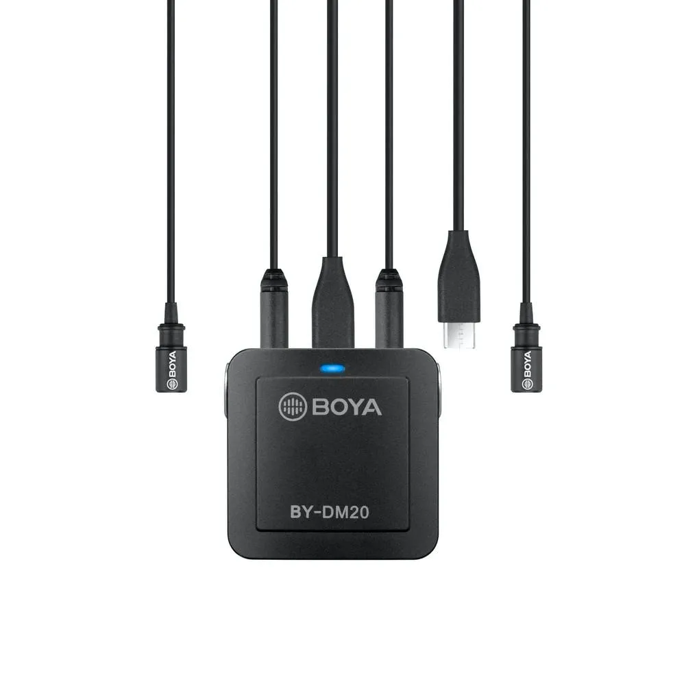 BOYA BY-DM20 Mixer & Microphone for Smartphones