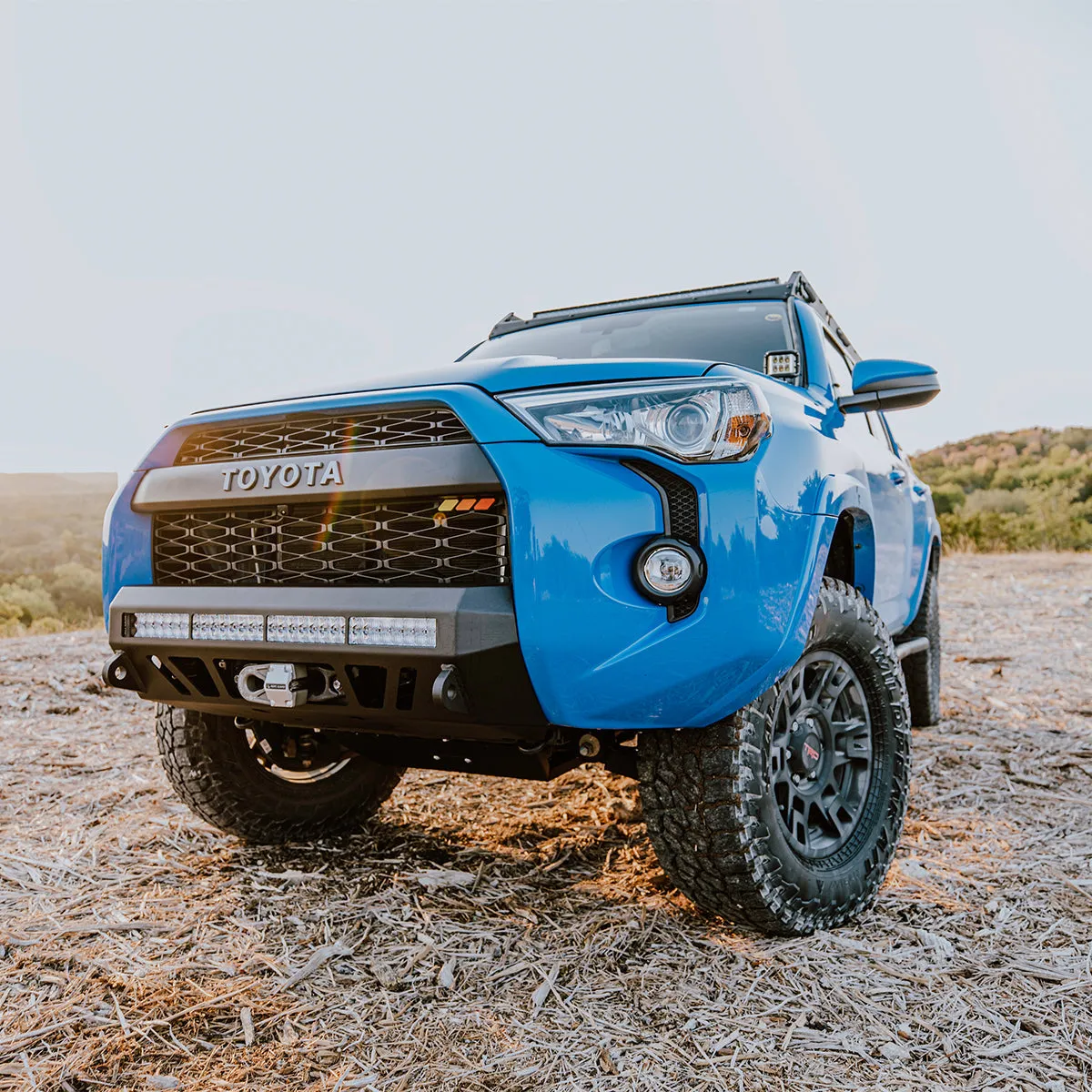 CALI RAISED LED 2014  4Runner Stealth Bumper