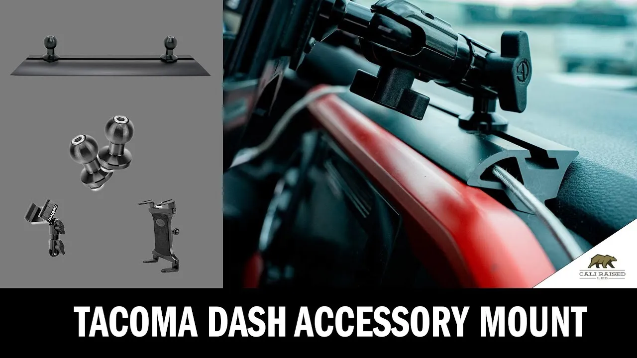 Cali Raised LED Tacoma Dash Accessory Mount