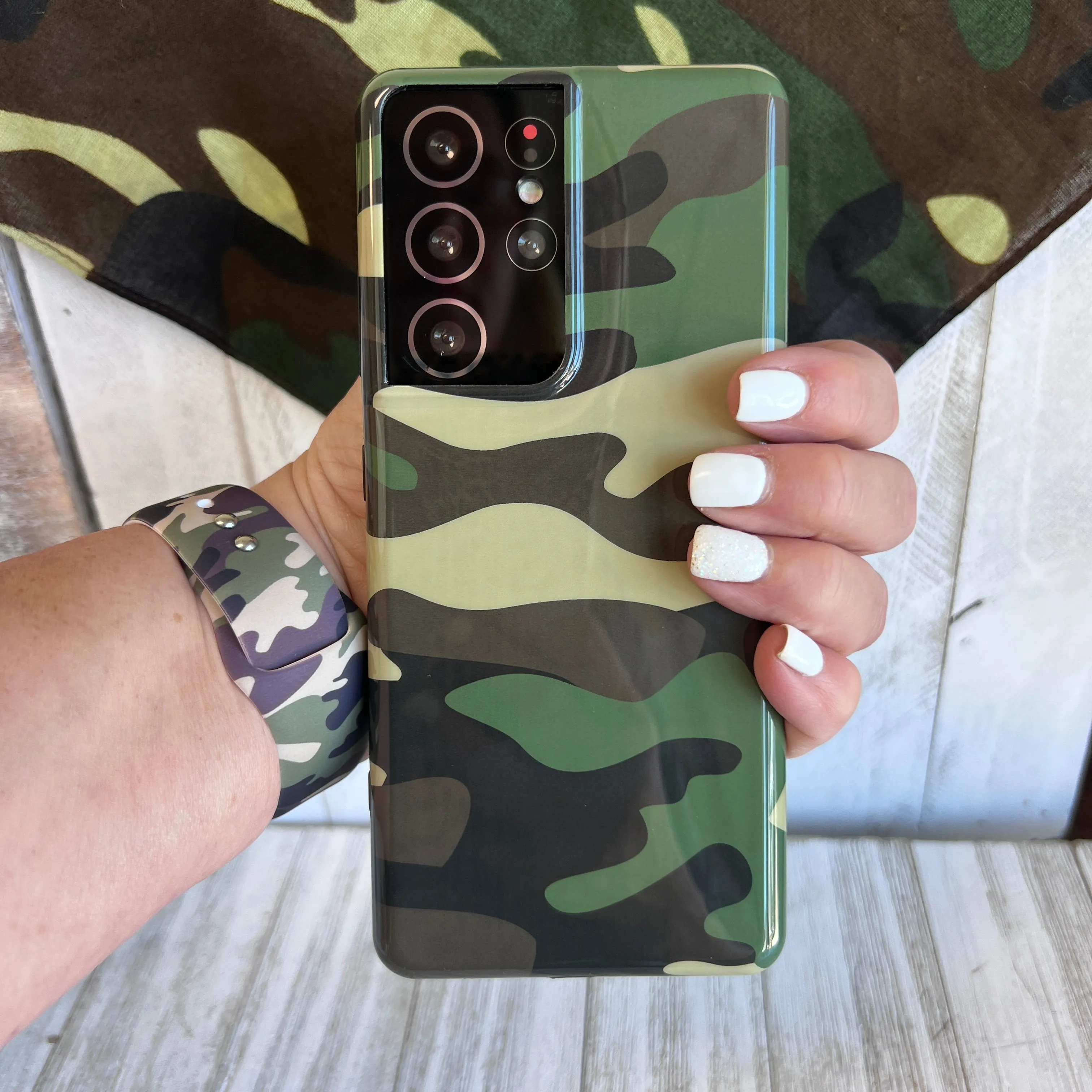 Camouflage Cell Phone Case For Samsung Galaxy