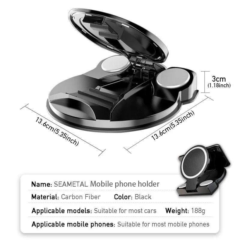 Car Dashboard 360 Degree Rotate Super Sticky Base phone holder